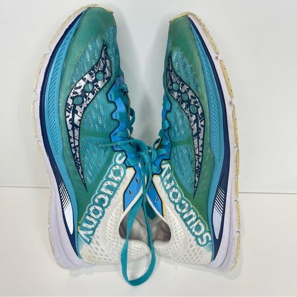 Saucony Fastwitch 8 Racing Running Shoes Womens 7.5 Lightweight Blue White - Picture 10 of 14